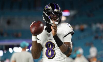 Ravens’ Lamar Jackson lights up Dolphins with 4 TDs in dominant return from injury