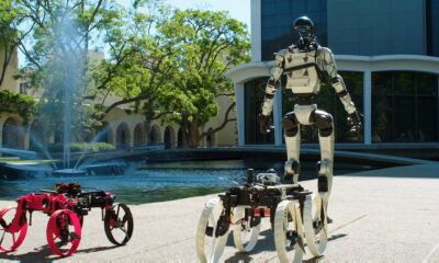 Robot ‘backpack’ drone launches, drives and flies to tackle emergencies