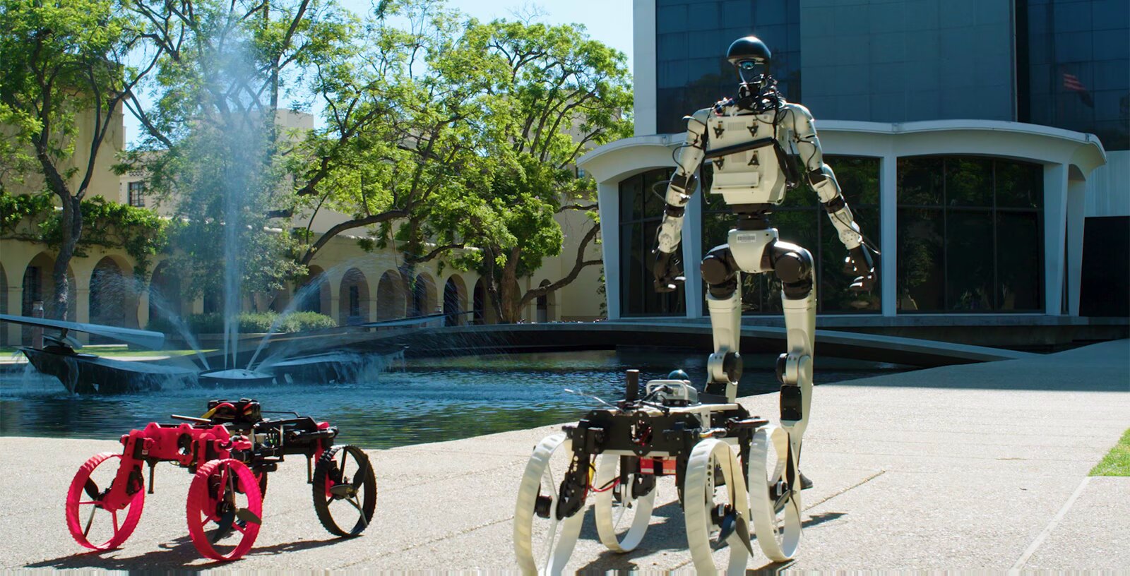 Robot ‘backpack’ drone launches, drives and flies to tackle emergencies Robot ‘backpack’ drone launches, drives and flies to tackle emergencies
