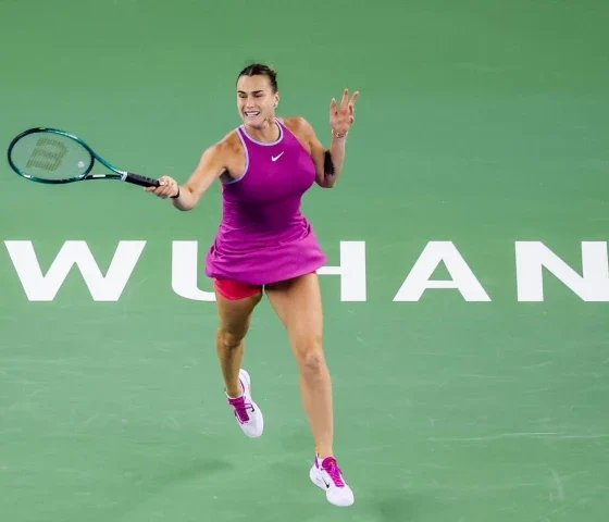 Sabalenka battles to keep Wuhan record alive, Pegula survives marathon | The Express Tribune