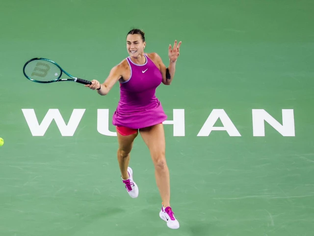 Sabalenka battles to keep Wuhan record alive, Pegula survives marathon | The Express Tribune