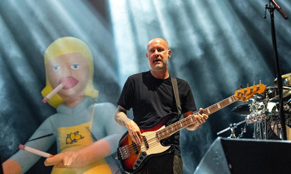 Sam Rivers, bass player for Limp Bizkit, has died at 48, the band says