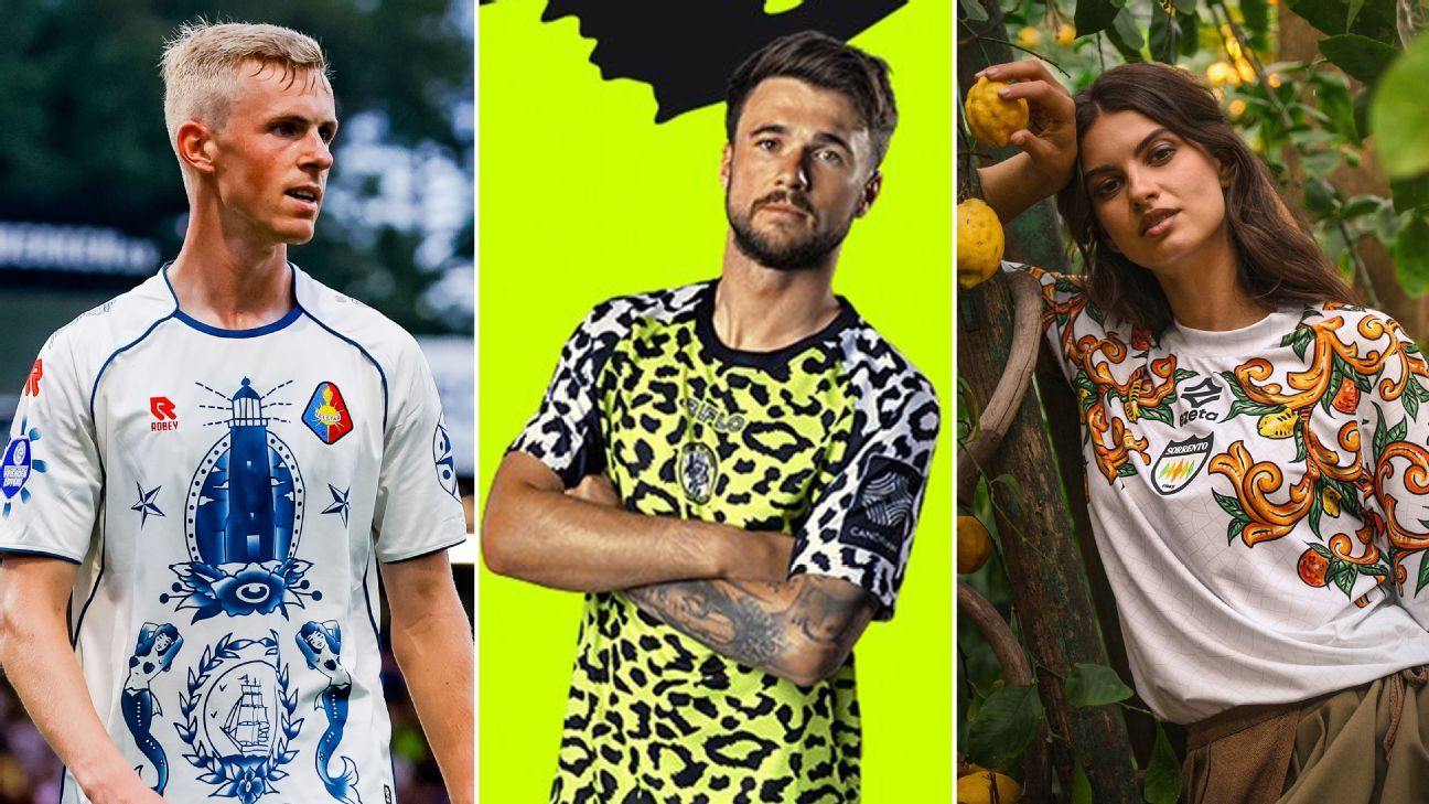 Soccer’s wildest 2025-26 kits: The world’s weirdest jerseys that you just have to see