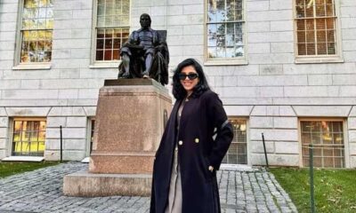 Sonya Hussyn manifests ‘student version’ of herself in dreamy Harvard post