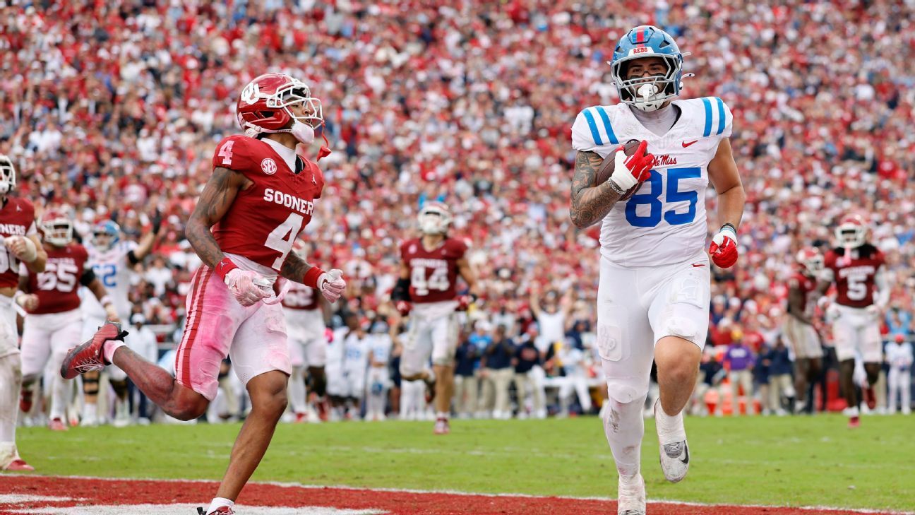 ‘Sooner? Try Later’: Ole Miss’ Oklahoma joke headlines college football Week 9 trolls ‘Sooner? Try Later’: Ole Miss’ Oklahoma joke headlines college football Week 9 trolls