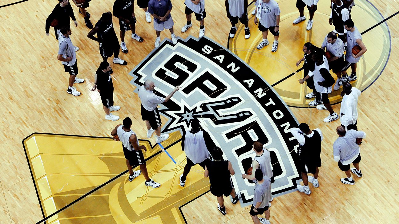 Sources: Trophy logo to return to NBA Finals court Sources: Trophy logo to return to NBA Finals court