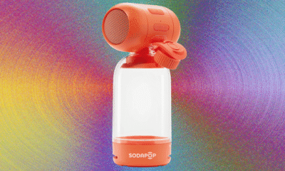 The Sodapop Bluetooth Speaker Uses a Plastic Bottle to Bring the Bass