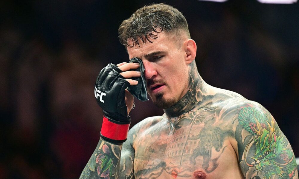 UFC heavyweight champ Tom Aspinall criticized for stopping fight vs Ciryl Gane after double-poke in eyes