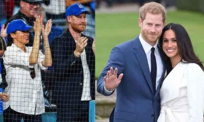 Unbothered by booing at Dodgers game, Meghan Markle celebrates date night