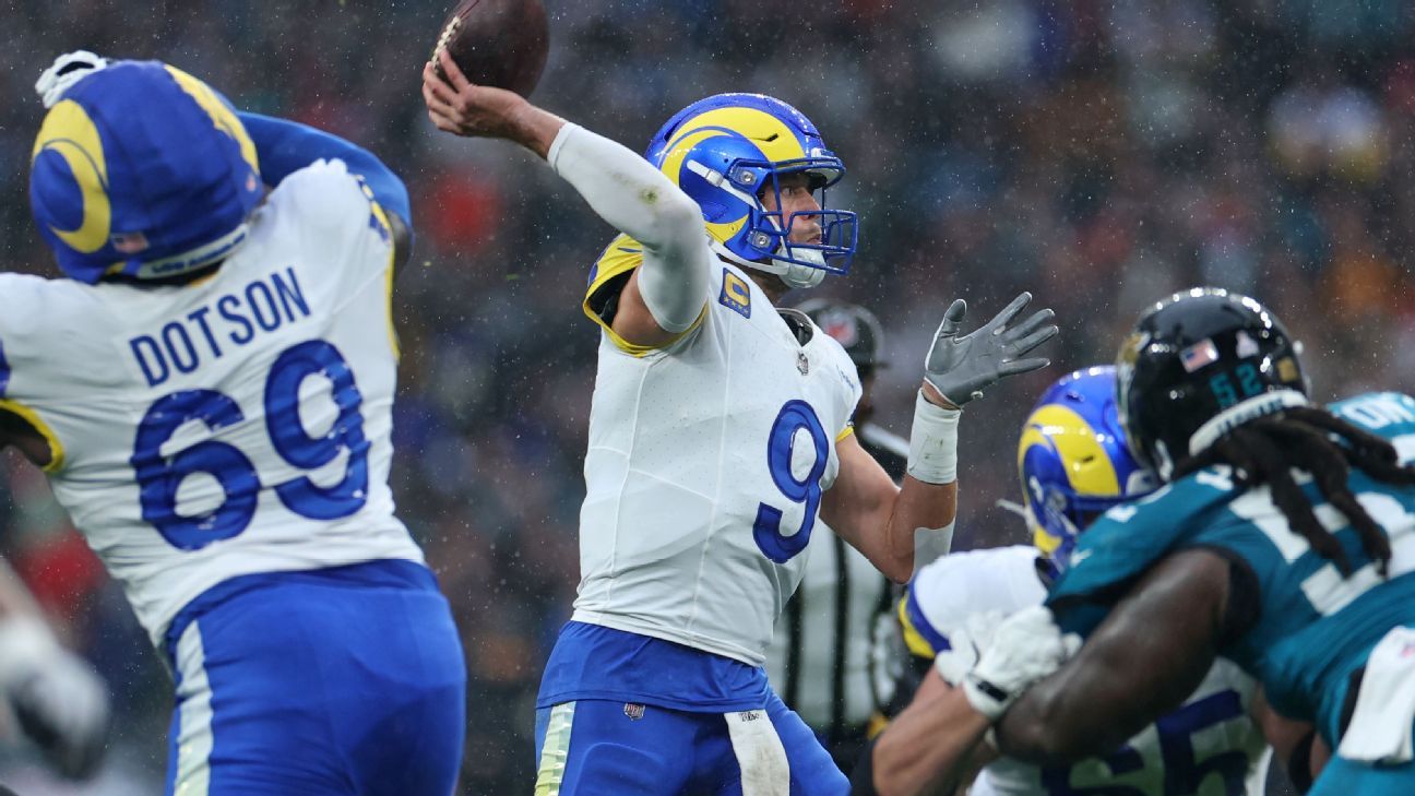 Week 7 NFL highlights: Rams rookie Konata Mumpfield grabs first career TD in London Week 7 NFL highlights: Rams rookie Konata Mumpfield grabs first career TD in London