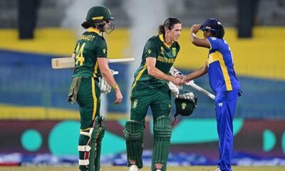 Women’s World Cup: South Africa storm past Sri Lanka in rain-hit encounter