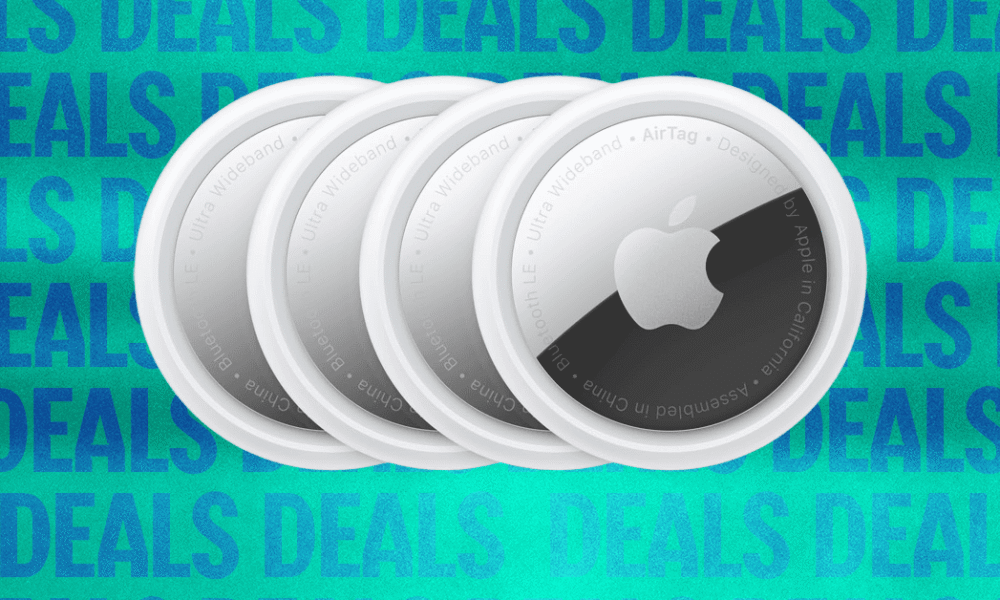 You Can Get 4 Apple Airtags for  Right Now