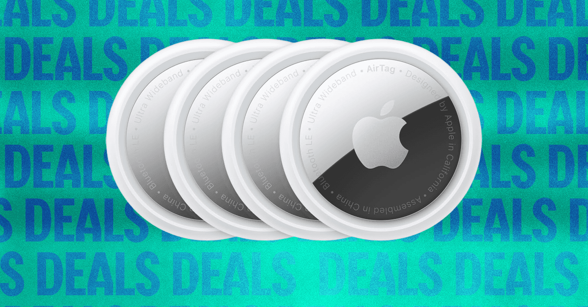 You Can Get 4 Apple Airtags for Right Now You Can Get 4 Apple Airtags for Right Now