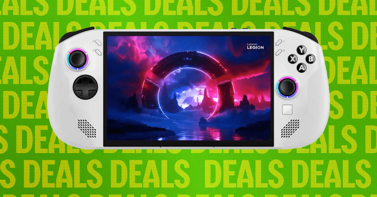 You Can Get Lenovo’s Gaming Handheld for 0 Off Right Now