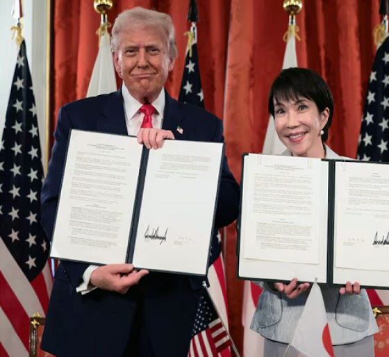 Trump hails Japan’s Takaichi during talks on trade, critical minerals
