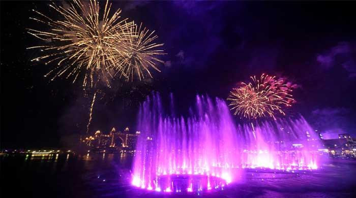 Revamped Dubai Fountain dazzles crowds with new look