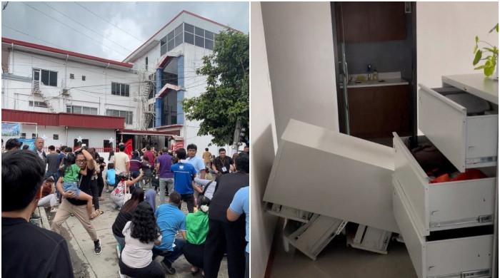 Six killed as major quake strikes southern Philippines Six killed as major quake strikes southern Philippines