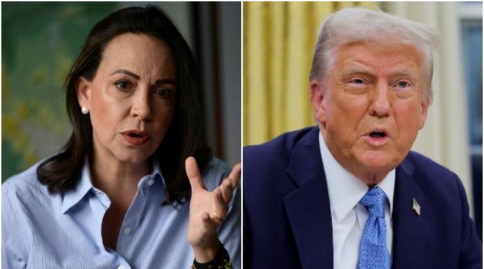 Nobel laureate Maria Corina Machado dedicates peace prize to Trump