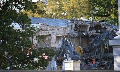 Why is Trump demolishing part of the White House?