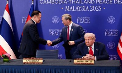 Cambodia, Thailand sign expanded ceasefire alongside truce-broker Trump