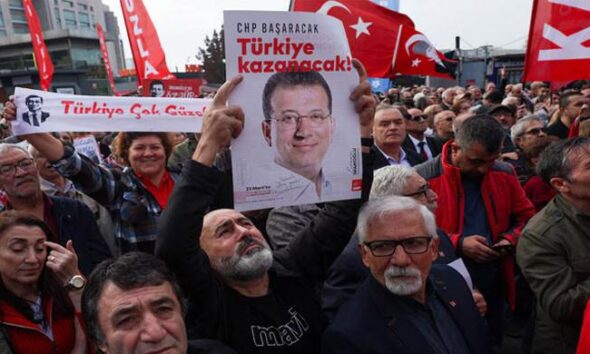 Turkey court orders arrest of Istanbul’s jailed mayor for ‘political espionage’