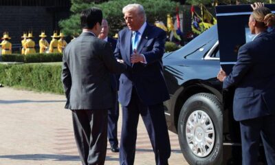 Trump lands in South Korea, says Xi talks will be ‘great outcome for world’