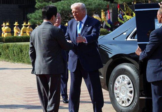 Trump lands in South Korea, says Xi talks will be ‘great outcome for world’