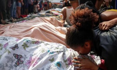 Corpses line Rio street, pushing death toll from police raids to 132