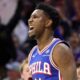 76ers player’s mom playfully scolds son for emphatic outburst after big shot