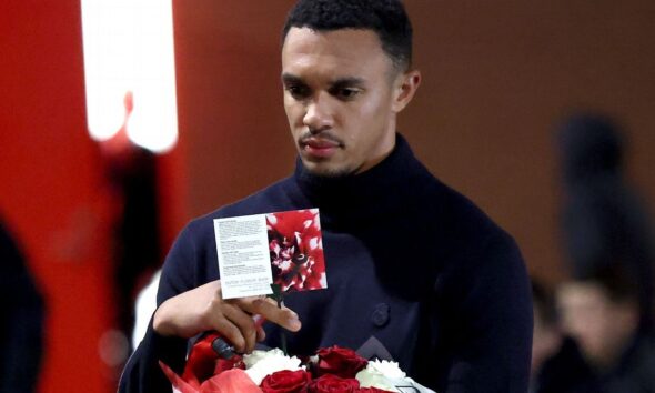 Alexander-Arnold writes tribute note to Jota