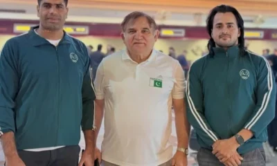 Arshad Nadeem and Yasir Sultan win gold and silver medals at Islamic Solidarity Games 2025 | The Express Tribune