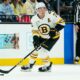 B’s McAvoy hit in mouth by puck vs. Canadiens