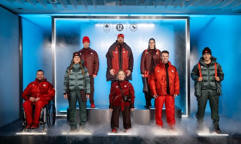 Canada’s Lululemon unveils team Canada kit for Milano Cortina 2026