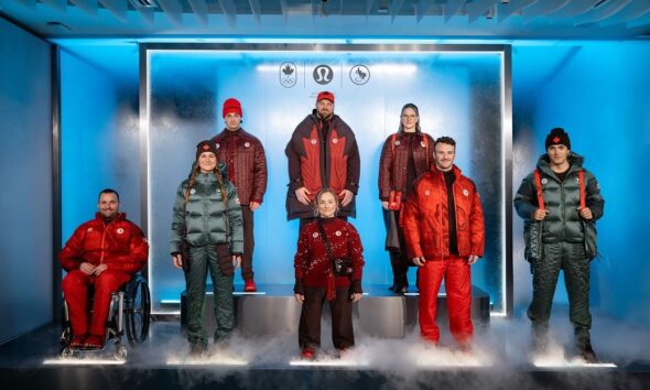 Canada’s Lululemon unveils team Canada kit for Milano Cortina 2026