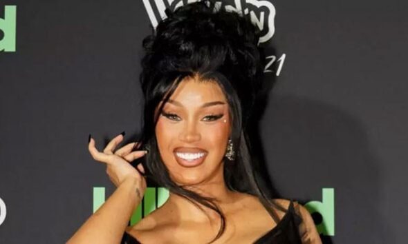 Cardi B makes game-day debut cheering on boyfriend Stefon Diggs