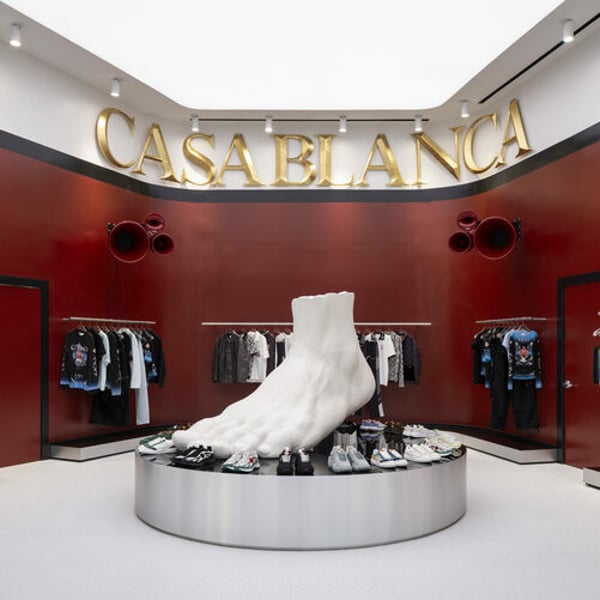 Casablanca opens its first store in the United States, in Los Angeles