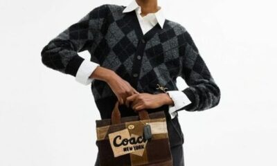 Coach reconnects with Bank & Vogue for upcycled bags using corduroy