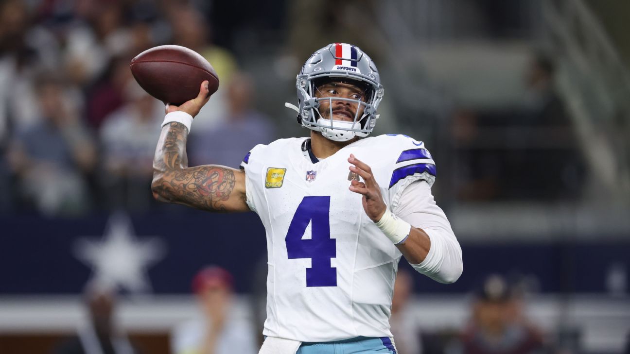 Dak poised to become Cowboys’ career passing leader