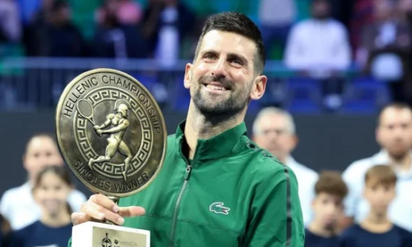 Djokovic edges Musetti to win 101st career title in Athens | The Express Tribune