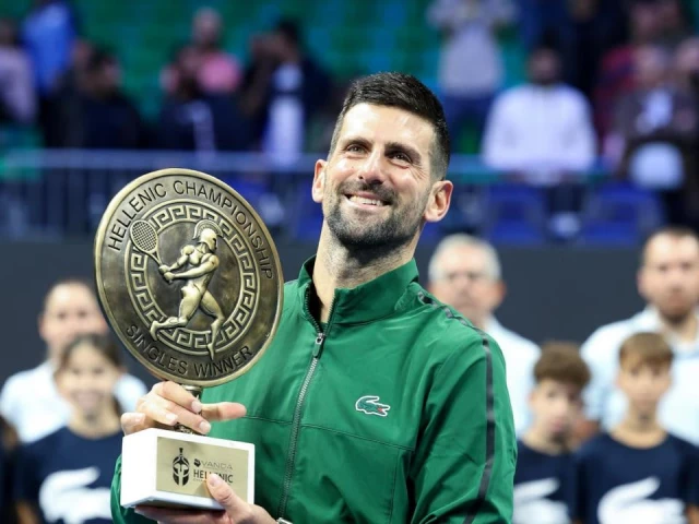 Djokovic edges Musetti to win 101st career title in Athens | The Express Tribune