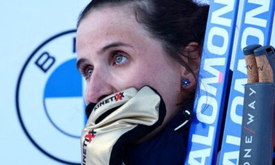 French biathlete Simon handed six-month ban, still eligible for Winter Olympics