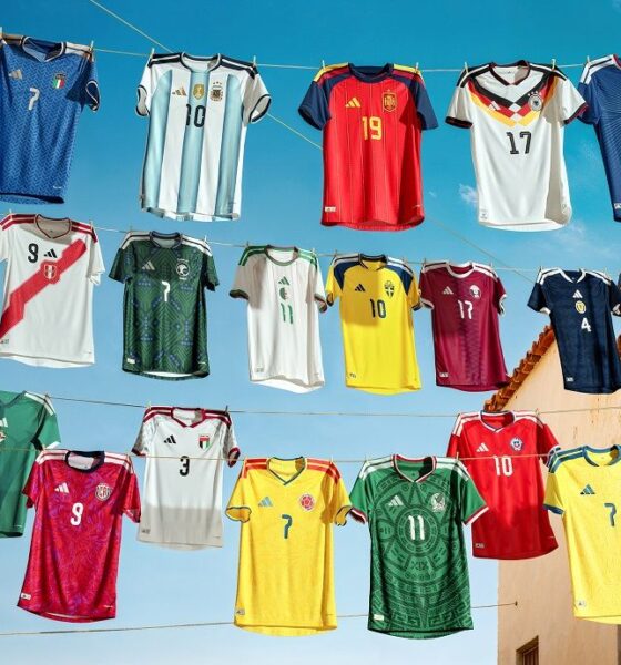 Germany’s Adidas launches home kit collection for 2026 FIFA World Cup