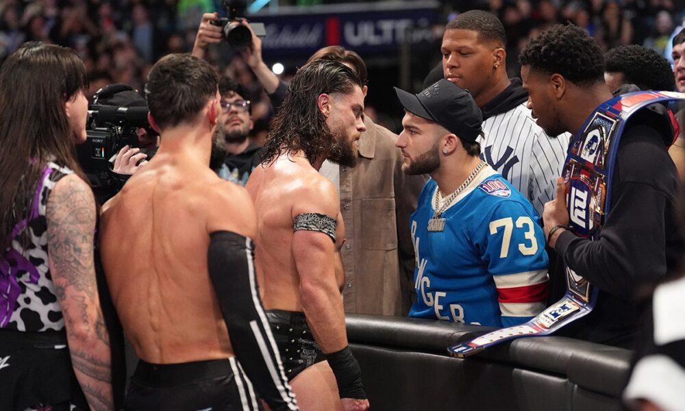 Giants’ Cam Skattebo responds after criticisms for viral incident with WWE stars at ‘Monday Night Raw’