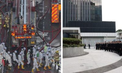 Hong Kong concludes rescue effort as death toll hits 128, 200 still missing