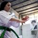 Iran girls kick down social barriers with karate