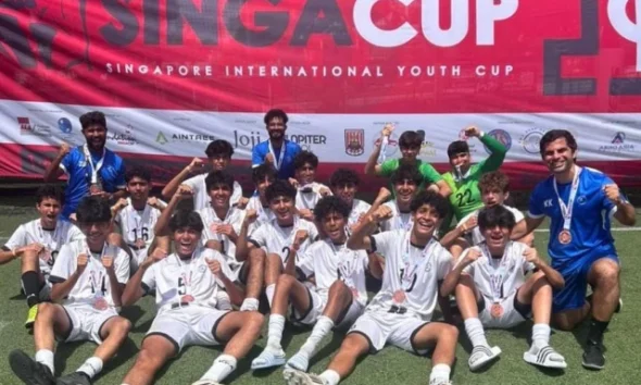 Kareem Kerai Academy wins Singa Cup bronze medal | The Express Tribune