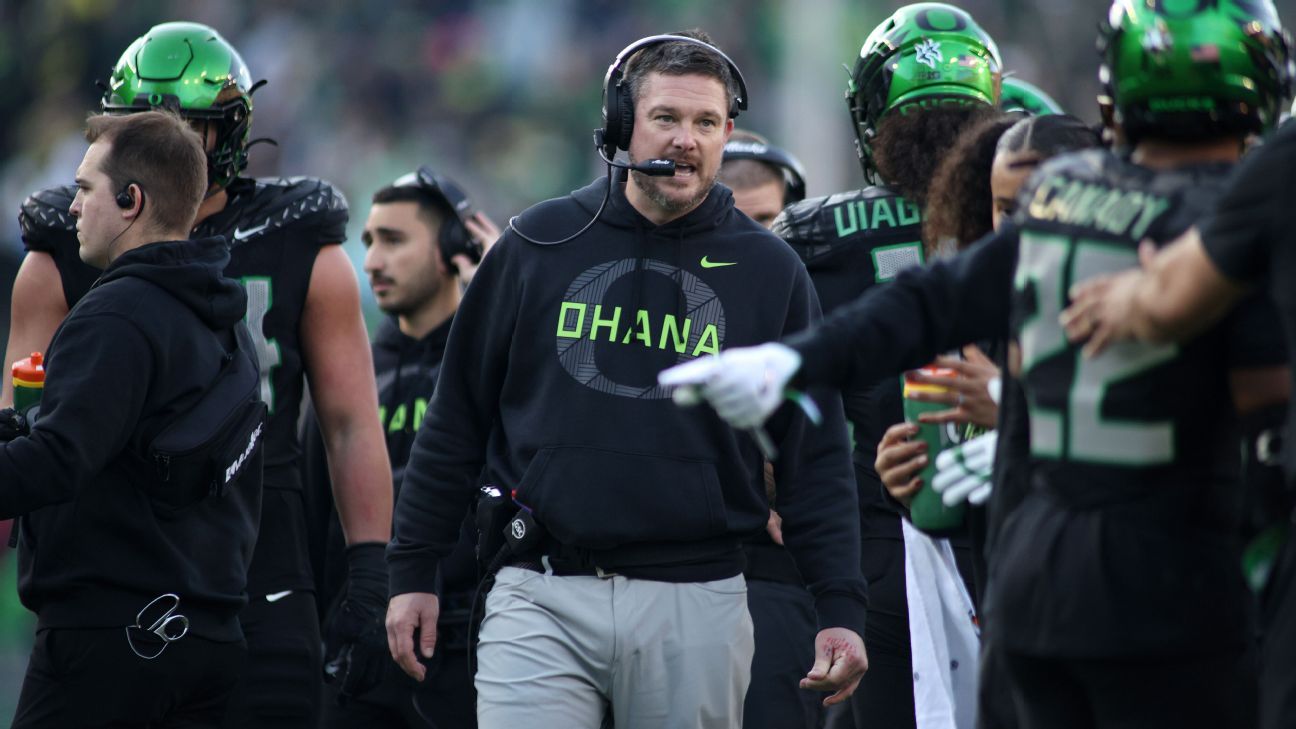 Lanning swipes at SEC, touts Ducks’ case for CFP