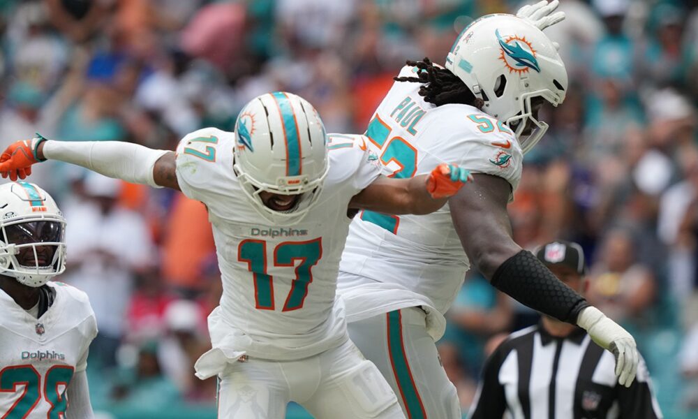 NFL Week 10 scores: Dolphins shock Bills, Matthew Stafford leads Rams to win