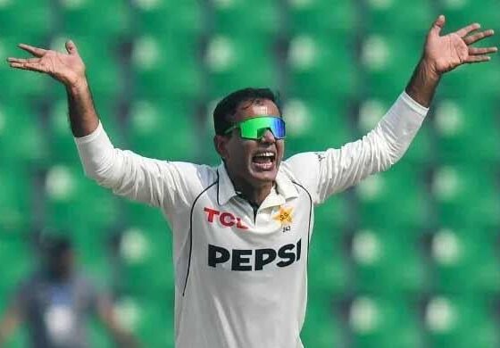 Noman Ali nominated for ICC Player of the Month Award for October 2025