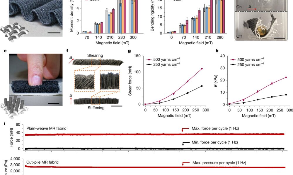 Novel smart fabrics give robots a delicate grip